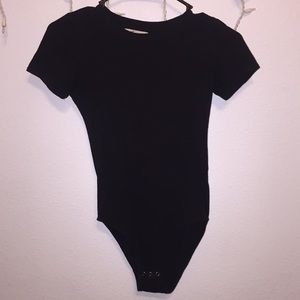 Black Hollister bodysuit